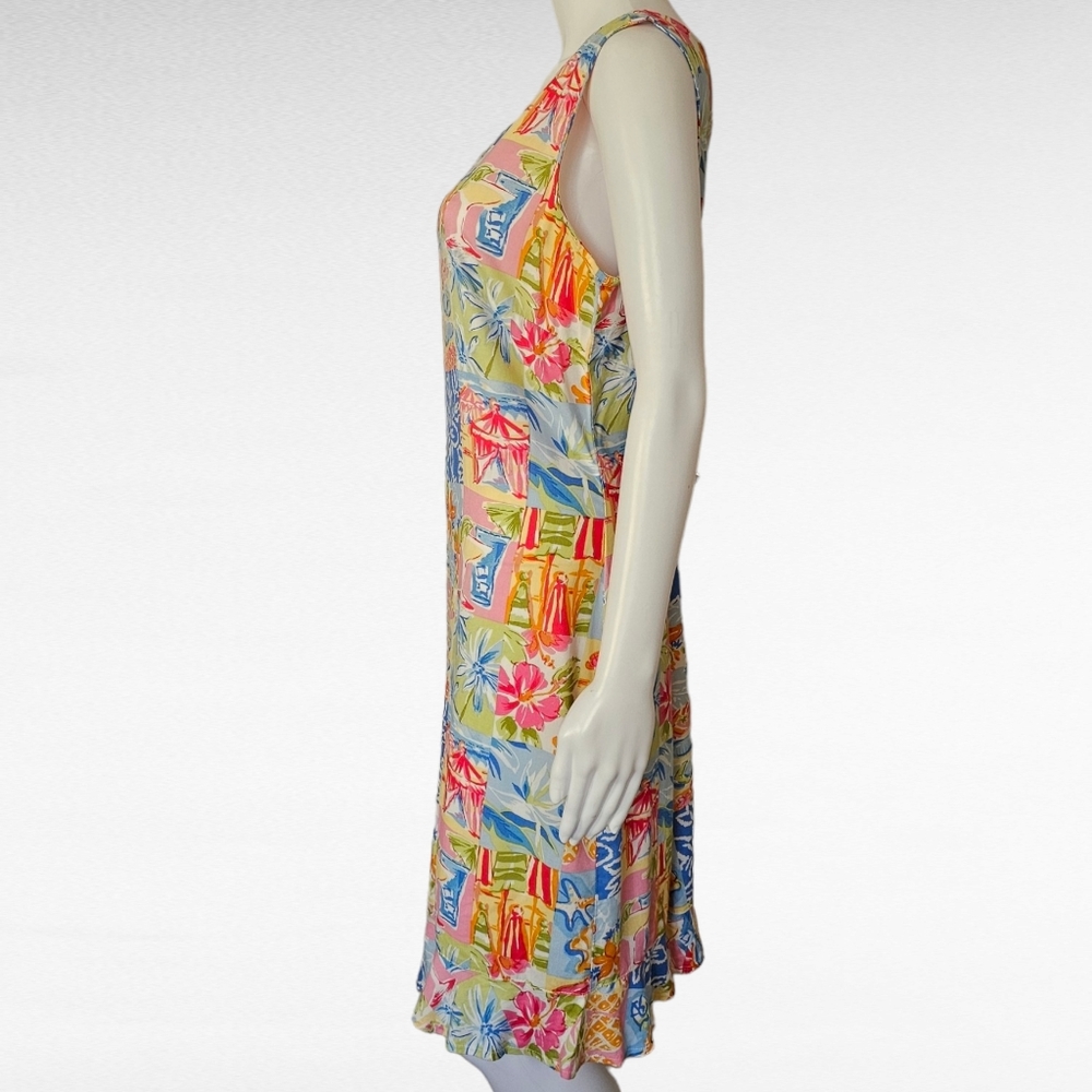 Weekend Clothes Line Multi Printed Patchwork Slee… - image 2